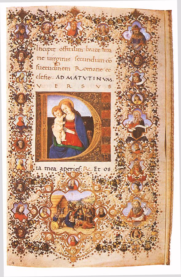 Prayer Book of Lorenzo de  Medici uihu